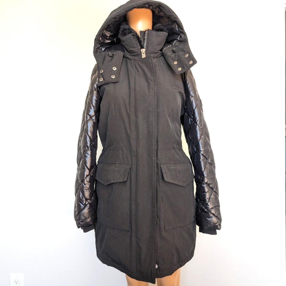 Calvin Klein anorak puffer parka hooded jacket size S